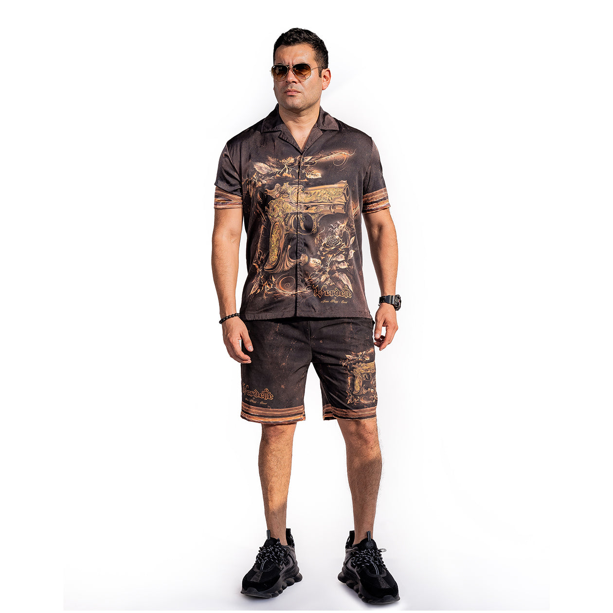 SHORTS GUNS N ROSES VERDETTE